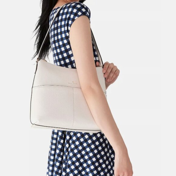 Kate Spade Bailey Leather Shoulder Purse Bag K4650...